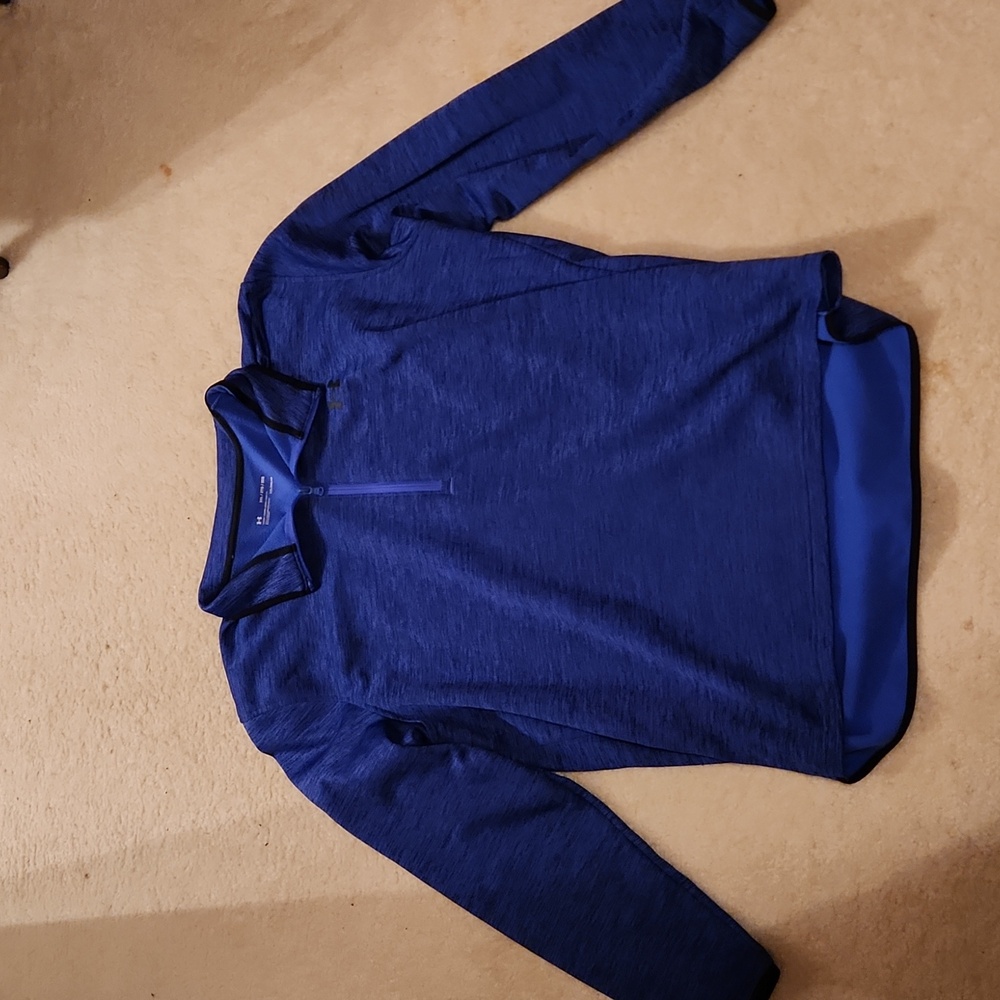 Under Armour Blue Quarter Zip Pullover